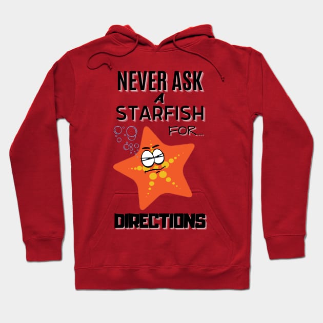 Angry Starfish Hoodie by Next Graffics